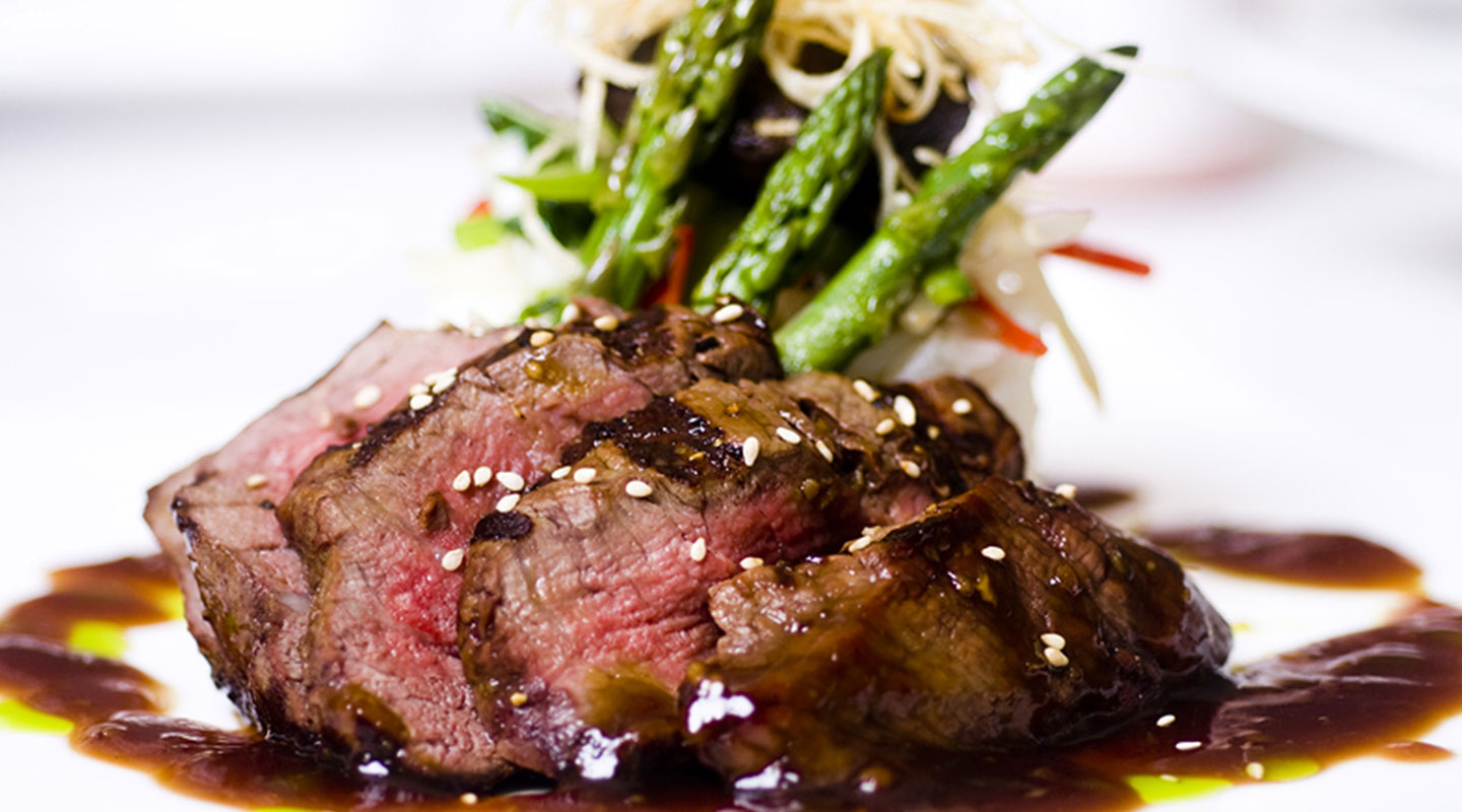 Steak and Asparagus